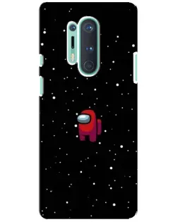 Чохол для OnePlus 8 Pro з картинкою «Червоний Among Us»
