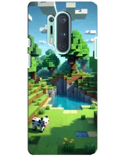 Чохол для OnePlus 8 Pro з картинкою «Minecraft літній день»