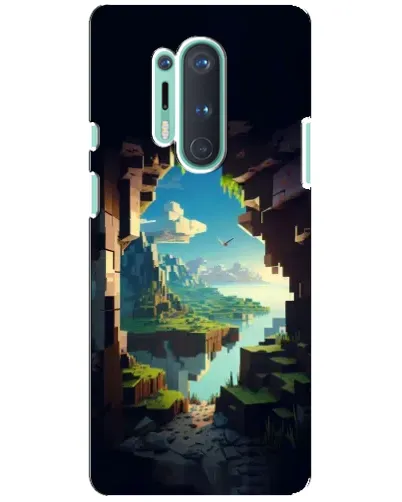 Чохол для OnePlus 8 Pro з картинкою «Вид з печери»