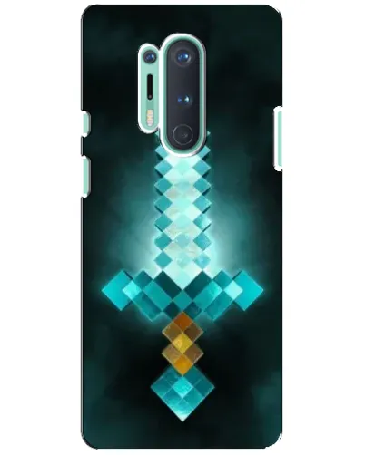 Чохол для OnePlus 8 Pro з картинкою «Алмазний меч неон»