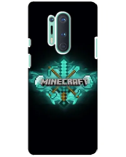 Чохол для OnePlus 8 Pro з картинкою «Minecraft Diamond лого»