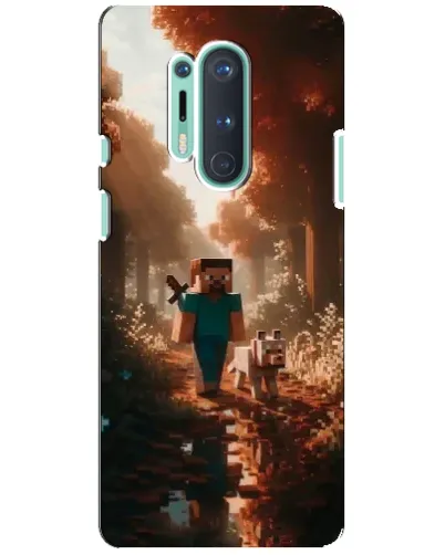 Чохол для OnePlus 8 Pro з картинкою «Стів у лісі»