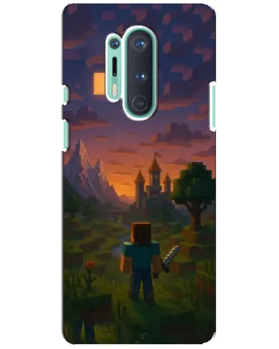 Чохол для OnePlus 8 Pro з картинкою «Стів біля вежі»