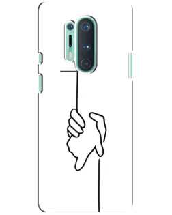 Чохол для OnePlus 8 Pro з картинкою «Рука тримає»