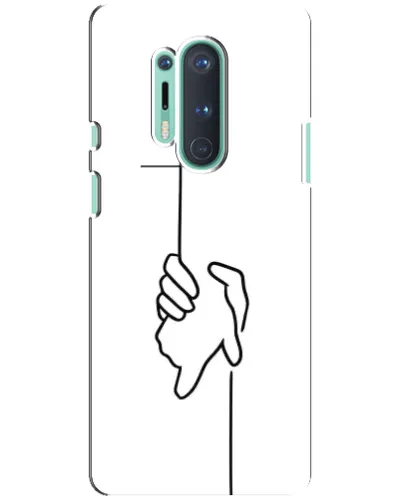 Чохол для OnePlus 8 Pro з картинкою «Рука тримає»