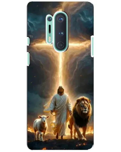 Чохол для OnePlus 8 Pro з картинкою «Лев Юди та Світло»