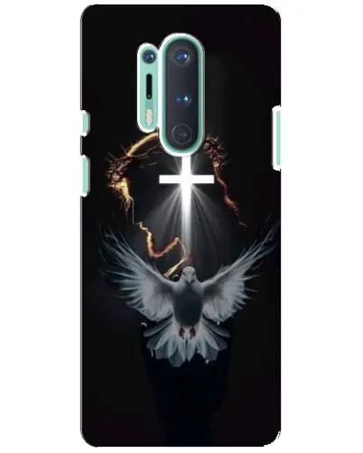Чохол для OnePlus 8 Pro з картинкою «Голуб та Світло»