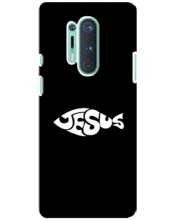 Чехол для OnePlus 8 Pro с картинкой «Рыба Jesus» Чехол для OnePlus 8 Pro с картинкой «Рыба Jesus»