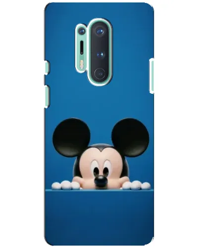 Чохол для OnePlus 8 Pro з картинкою «Міккі виглядає»