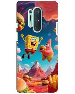 Чохол для OnePlus 8 Pro з картинкою «Космічний фастфуд» Чохол для OnePlus 8 Pro з картинкою «Космічний фастфуд»