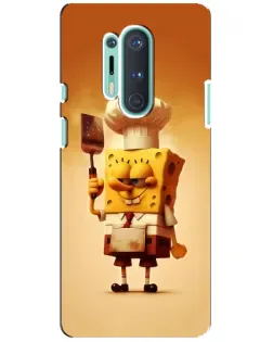 Чохол для OnePlus 8 Pro з картинкою «Губка Боб кухар»