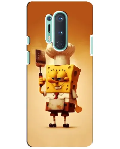 Чохол для OnePlus 8 Pro з картинкою «Губка Боб кухар»