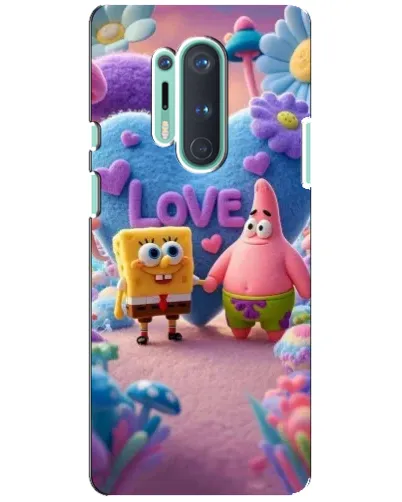 Чохол для OnePlus 8 Pro з картинкою «Губка Боб Патрік»