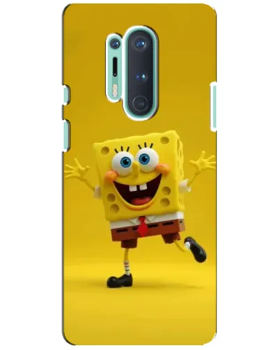 Чохол для OnePlus 8 Pro з картинкою «Позитивний Губка Боб»