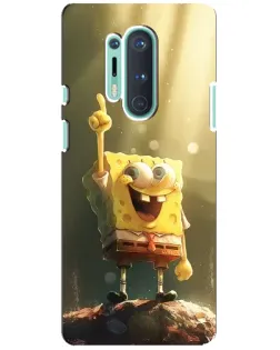 Чохол для OnePlus 8 Pro з картинкою «Сяючий Спанч Боб»