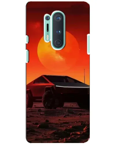 Чохол для OnePlus 8 Pro з картинкою «Cybertruck на Марсі»