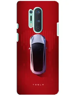 Чохол для OnePlus 8 Pro з картинкою «Tesla Top View» Чохол для OnePlus 8 Pro з картинкою «Tesla Top View»