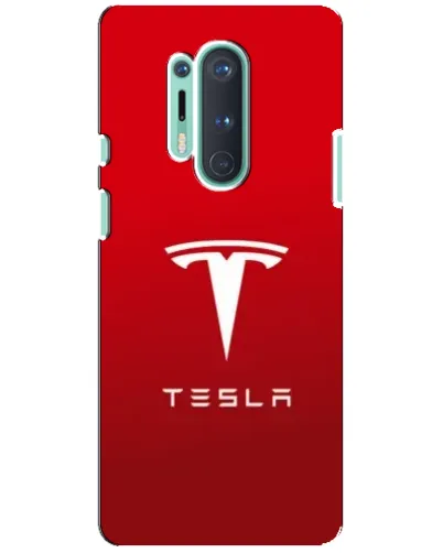 Чохол для OnePlus 8 Pro з картинкою «Tesla Red Classic»