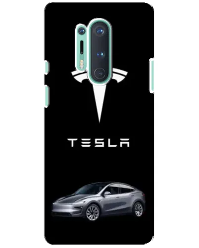 Чохол для OnePlus 8 Pro з картинкою «Tesla Model Y»