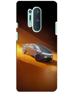 Чохол для OnePlus 8 Pro з картинкою «Cybertruck у пустелі»