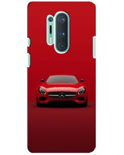 Чохол для OnePlus 8 Pro з картинкою «Червоний Mercedes AMG»