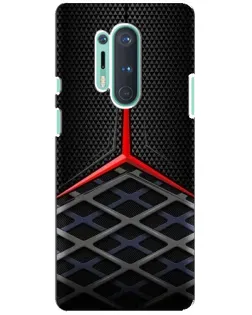 Чохол для OnePlus 8 Pro з картинкою «Mercedes Carbon Grid»