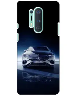 Чохол для OnePlus 8 Pro з картинкою «Нічний Mercedes EQ»