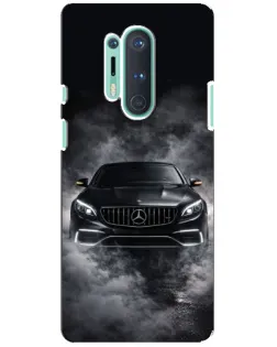 Чохол для OnePlus 8 Pro з картинкою «Mercedes у диму»