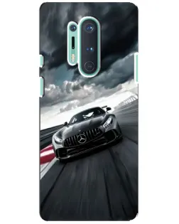Чохол для OnePlus 8 Pro з картинкою «Гоночний Mercedes AMG»