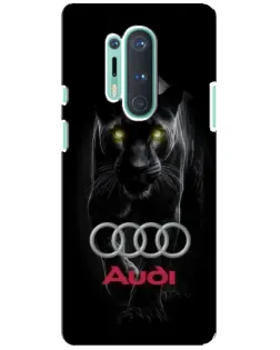 Чохол для OnePlus 8 Pro з картинкою «Пантера та Audi»