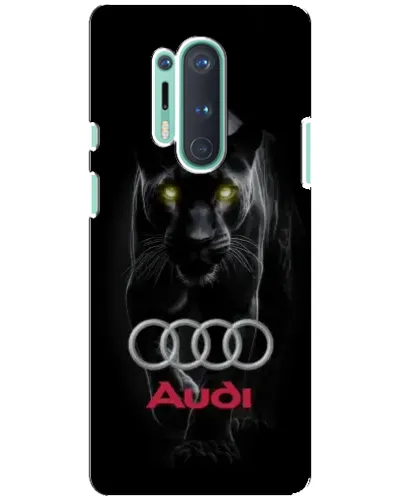 Чохол для OnePlus 8 Pro з картинкою «Пантера та Audi»
