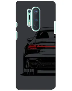 Чохол для OnePlus 8 Pro з картинкою «Задня частина Audi — арт»