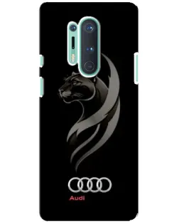 Чохол для OnePlus 8 Pro з картинкою «Графіка — пантера та Audi»