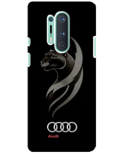 Чохол для OnePlus 8 Pro з картинкою «Графіка — пантера та Audi»