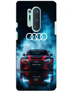 Чохол для OnePlus 8 Pro з картинкою «Audi Sport — неон»