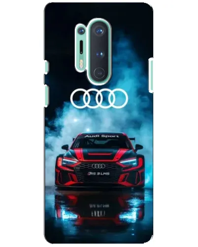 Чохол для OnePlus 8 Pro з картинкою «Audi Sport — неон»