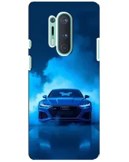 Чохол для OnePlus 8 Pro з картинкою «Audi — блакитна енергія»