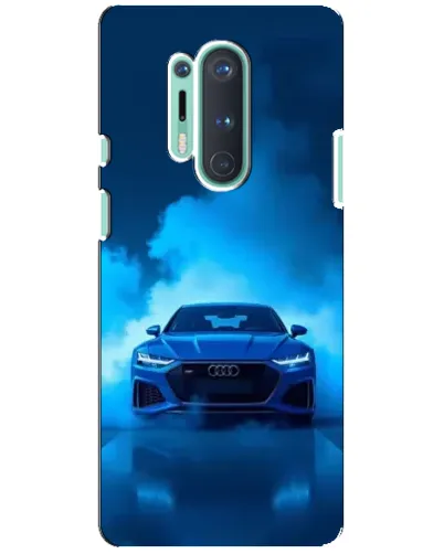 Чохол для OnePlus 8 Pro з картинкою «Audi — блакитна енергія»