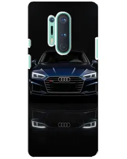Чохол для OnePlus 8 Pro з картинкою «Audi — нічне відображення»