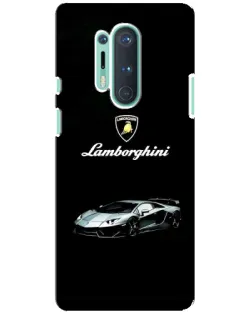 Чохол для OnePlus 8 Pro з картинкою «Логотип Lamborghini класика»