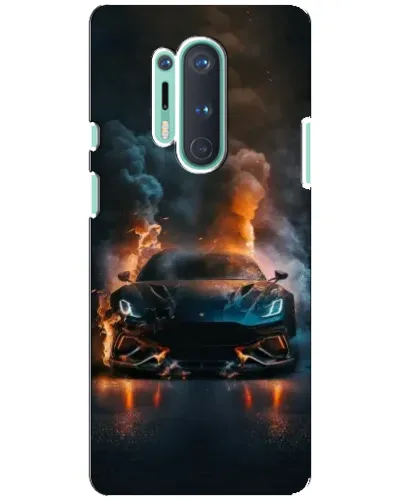 Чохол для OnePlus 8 Pro з картинкою «Lamborghini димна естетика»