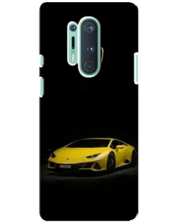 Чохол для OnePlus 8 Pro з картинкою «Lamborghini жовтий акцент»