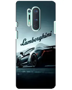 Чохол для OnePlus 8 Pro з картинкою «Класичний Lamborghini надпис»