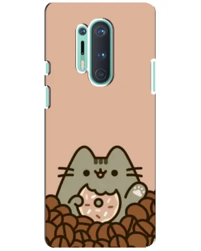Чохол для OnePlus 8 Pro з картинкою «Кавовий Пушин»