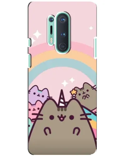 Чохол для OnePlus 8 Pro з картинкою «Єдиноріг Pusheen»