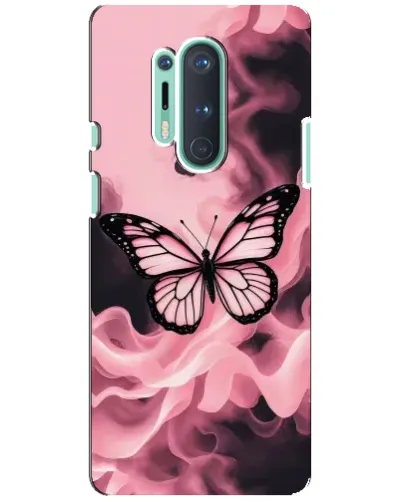Чохол для OnePlus 8 Pro з картинкою «Метелик у диму» Чохол для OnePlus 8 Pro з картинкою «Метелик у диму»