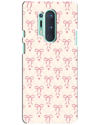 Чохол для OnePlus 8 Pro з картинкою «Рожеві бантики Coquette» Чохол для OnePlus 8 Pro з картинкою «Рожеві бантики Coquette»