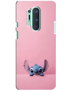 Чехол для OnePlus 8 Pro с картинкой «Stitch выглядывает»