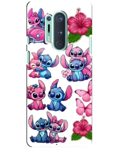 Чехол для OnePlus 8 Pro с картинкой «Стикеры Stitch и Angel» Чехол для OnePlus 8 Pro с картинкой «Стикеры Stitch и Angel»