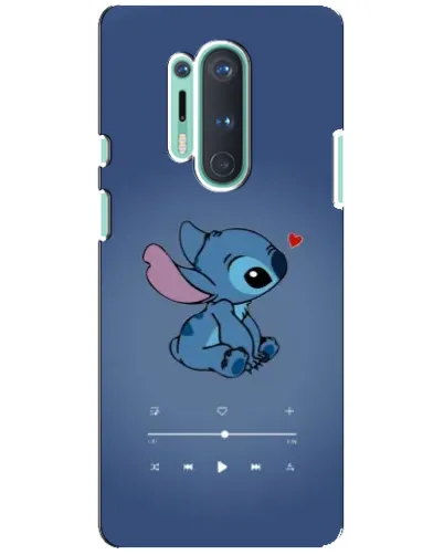 Чехол для OnePlus 8 Pro с картинкой «Музыкальный Stitch» Чехол для OnePlus 8 Pro с картинкой «Музыкальный Stitch»